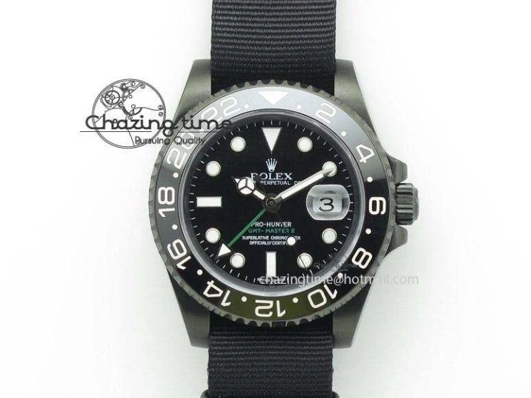 MiroTime 0319 Submariner 41mm 126619 LB Blue Ceramic EWF Black Dial on SS Bracelet A Effortless 2766